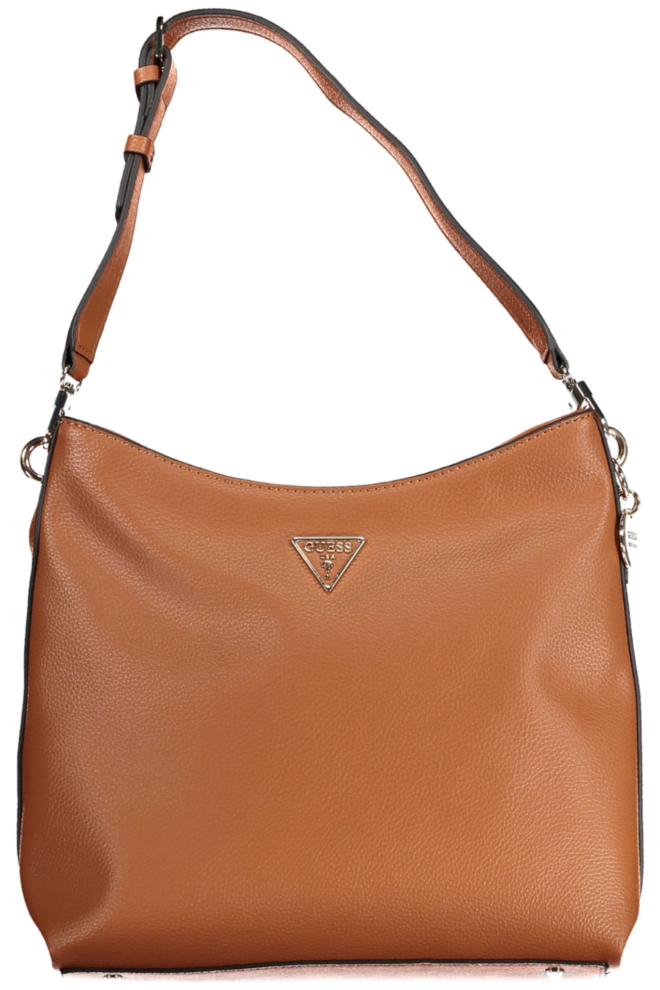 Guess Jeans Brown Polyurethane Handbag - Fizigo