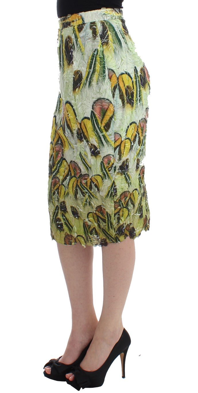 Lanre Da Silva Ajayi Multicolor Organza Pencil Skirt - Fizigo