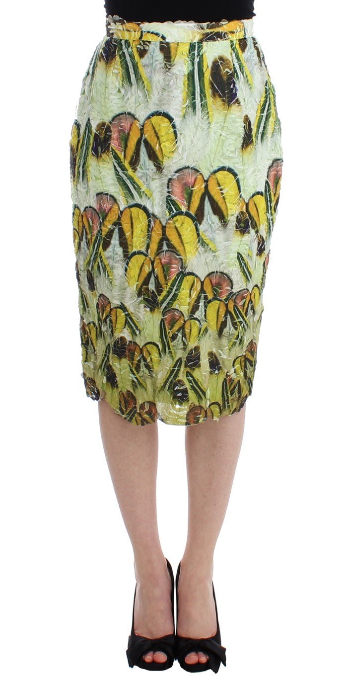 Lanre Da Silva Ajayi Multicolor Organza Pencil Skirt - Fizigo
