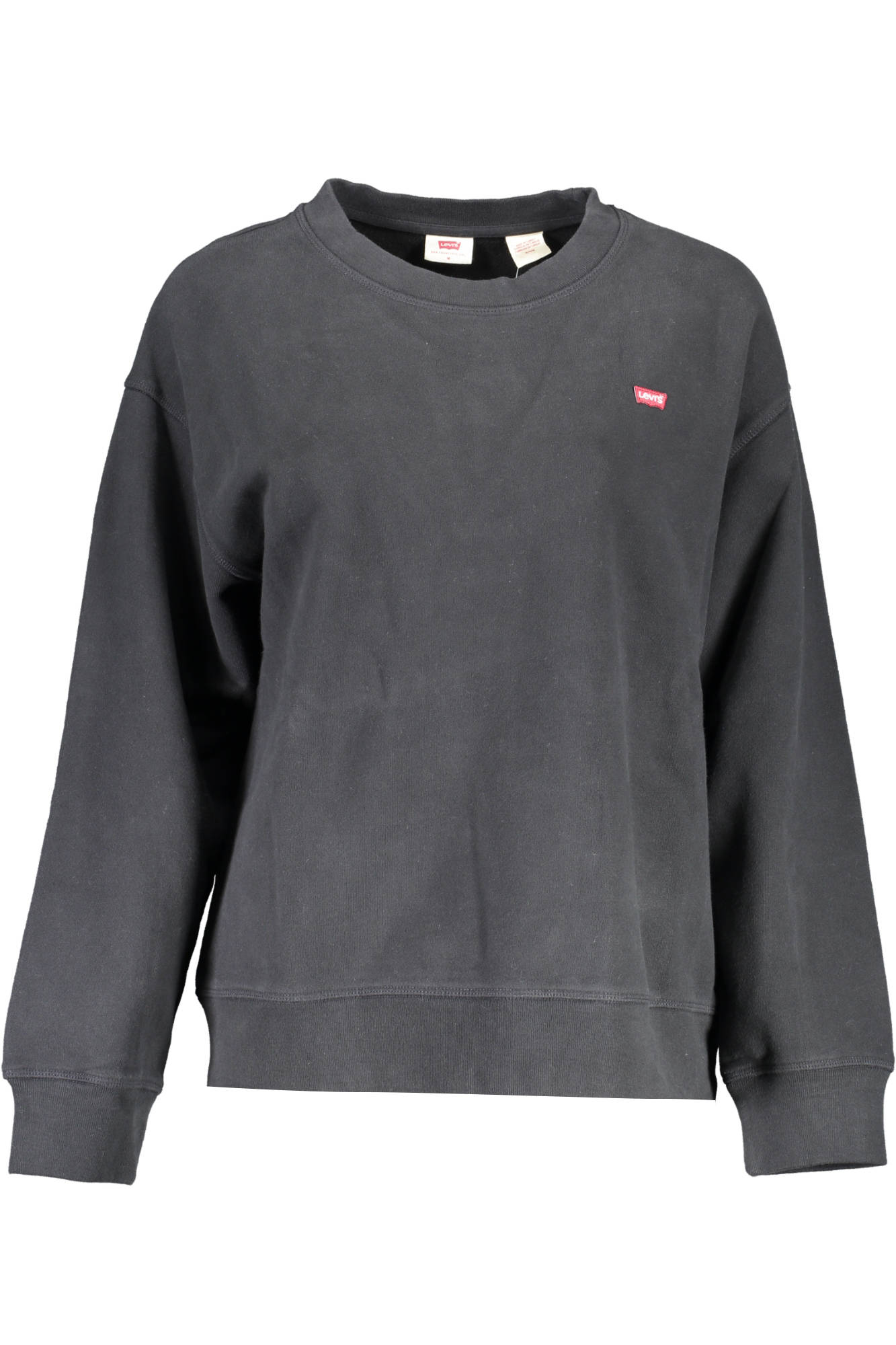 Levi's Black Cotton Sweater - Fizigo