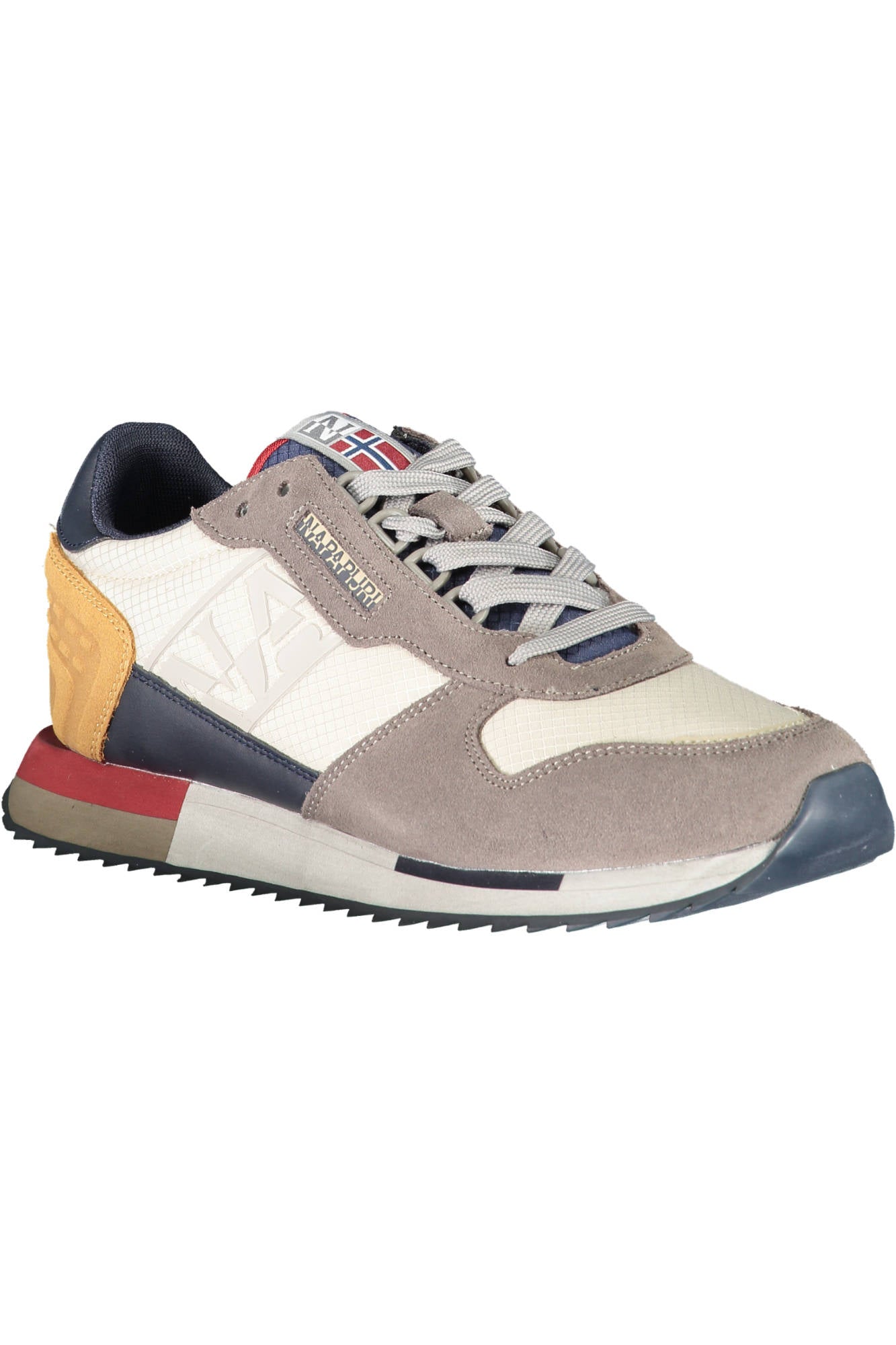 Napapijri Gray Polyester Sneaker - Fizigo