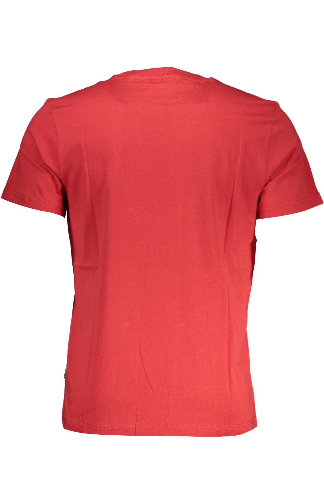 Napapijri Red Cotton T-Shirt - Fizigo