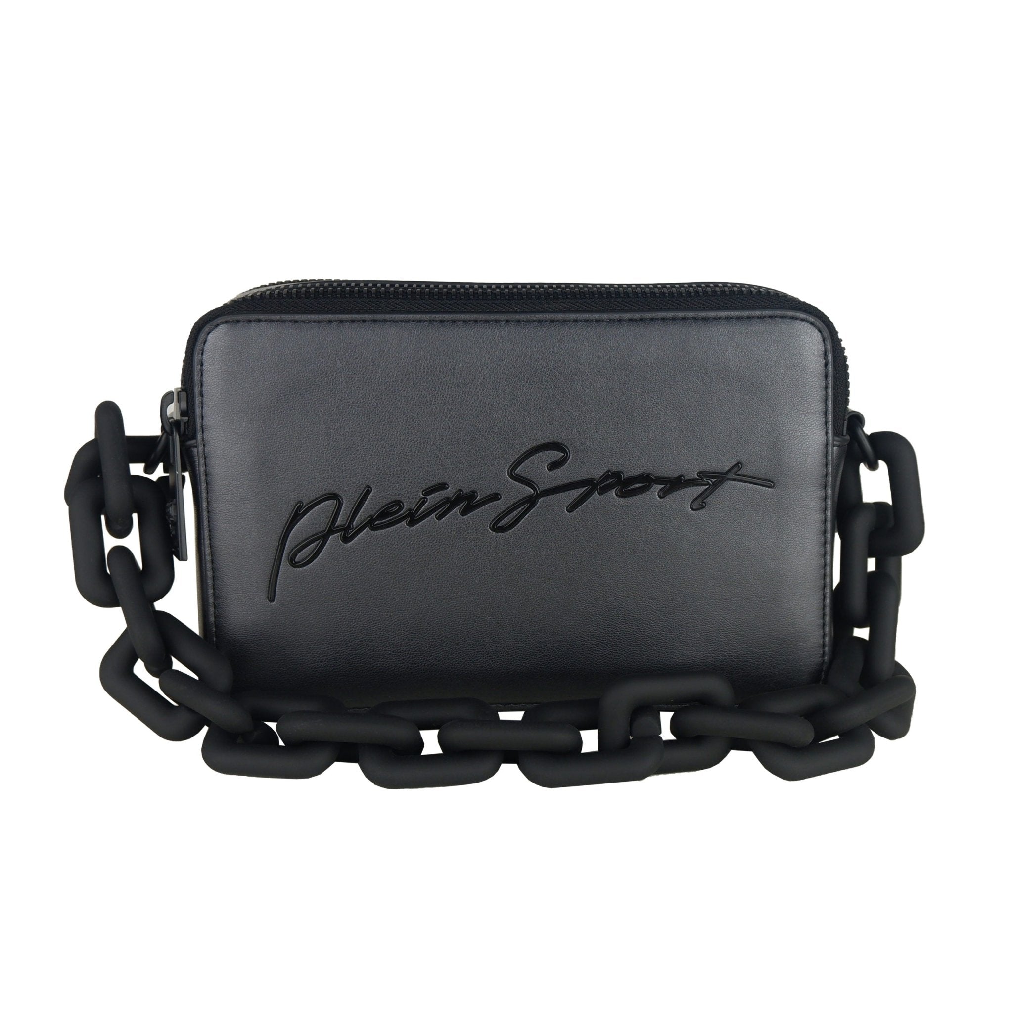 Plein Sport Black Polyester Crossbody Bag - Fizigo