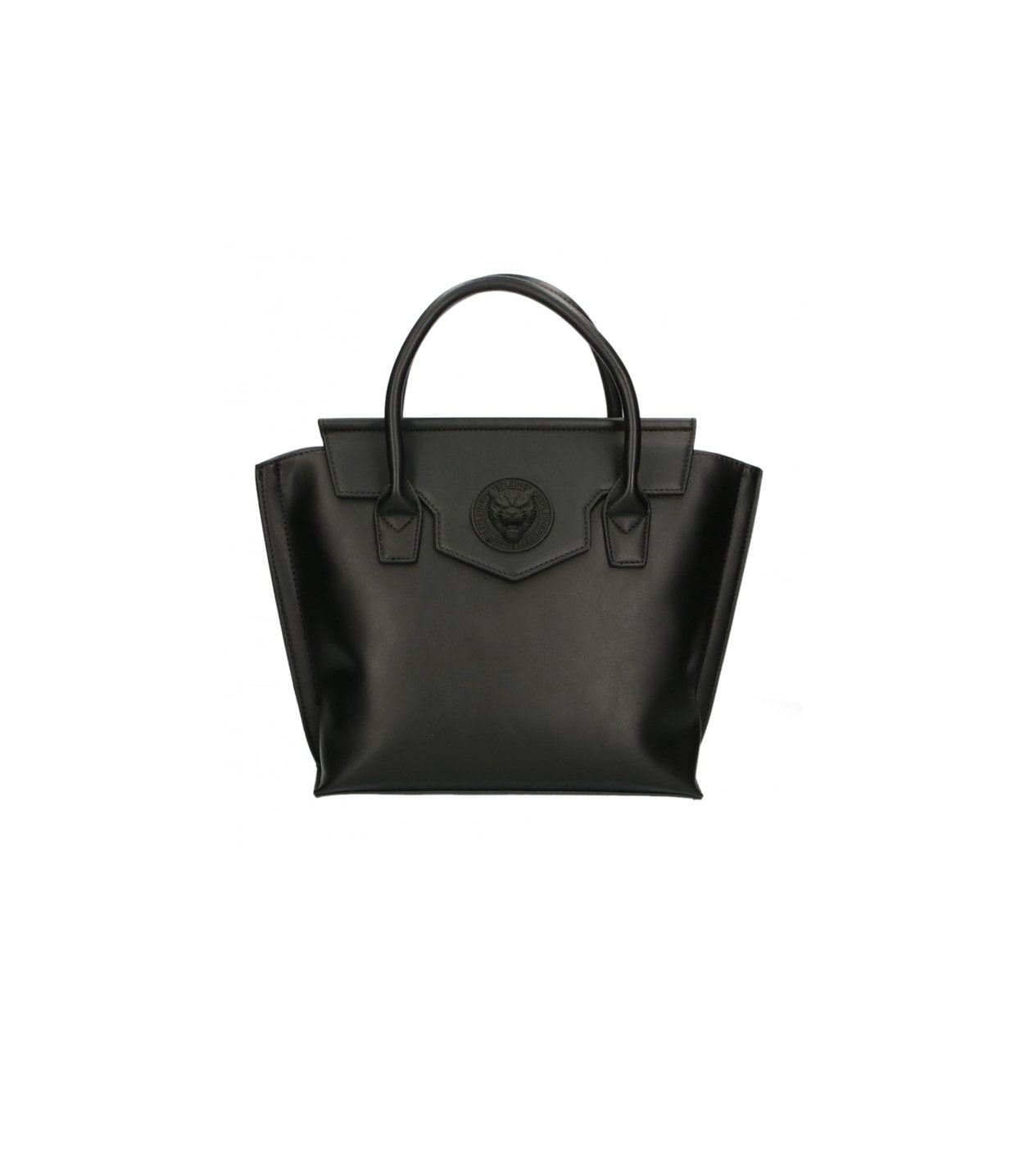 Plein Sport Black Polyurethane Handbag - Fizigo