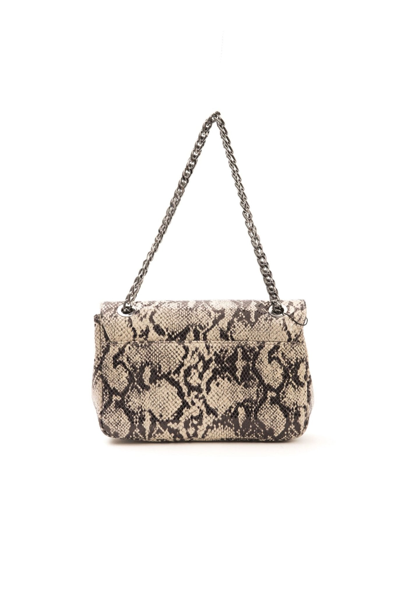 Pompei Donatella Gray Leather Crossbody Bag - Fizigo