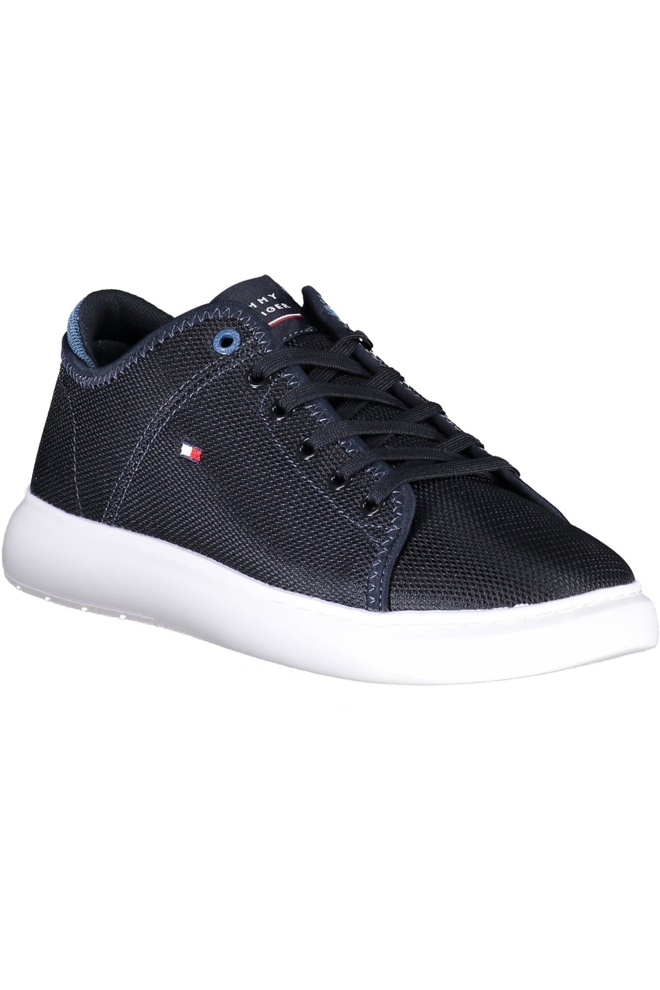 Tommy Hilfiger Blue Polyester Sneaker - Fizigo