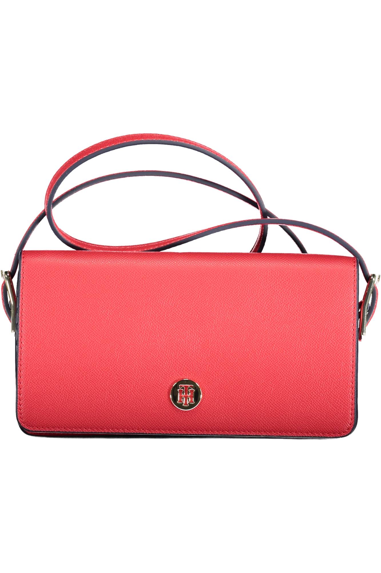 Tommy Hilfiger Red Polyurethane Handbag$1 - Fizigo