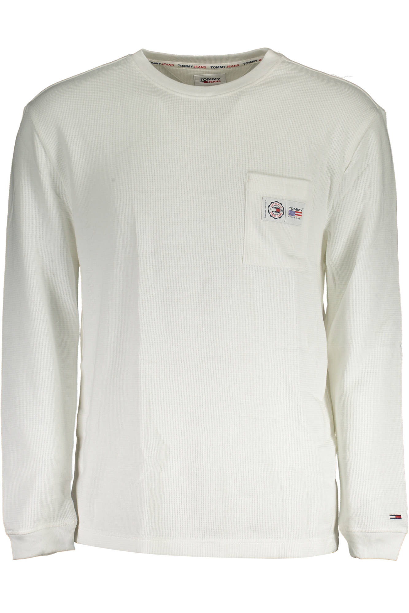 Tommy Hilfiger White Cotton Sweater - Fizigo