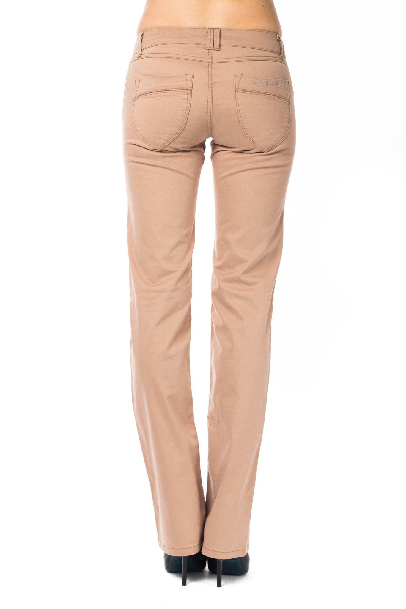Ungaro Fever Beige Cotton Jeans & Pant - Fizigo