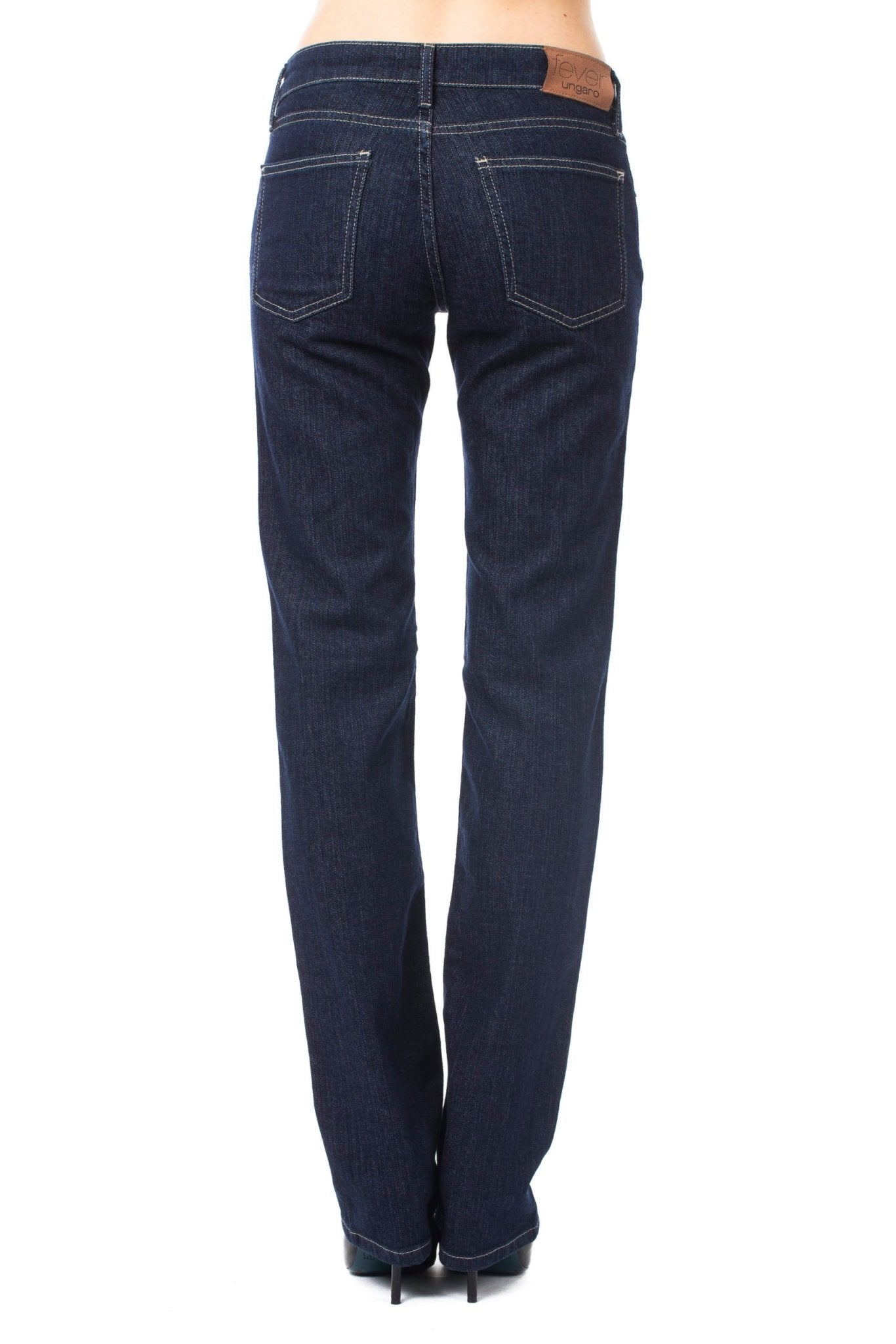 Ungaro Fever Blue Cotton Jeans & Pant - Fizigo