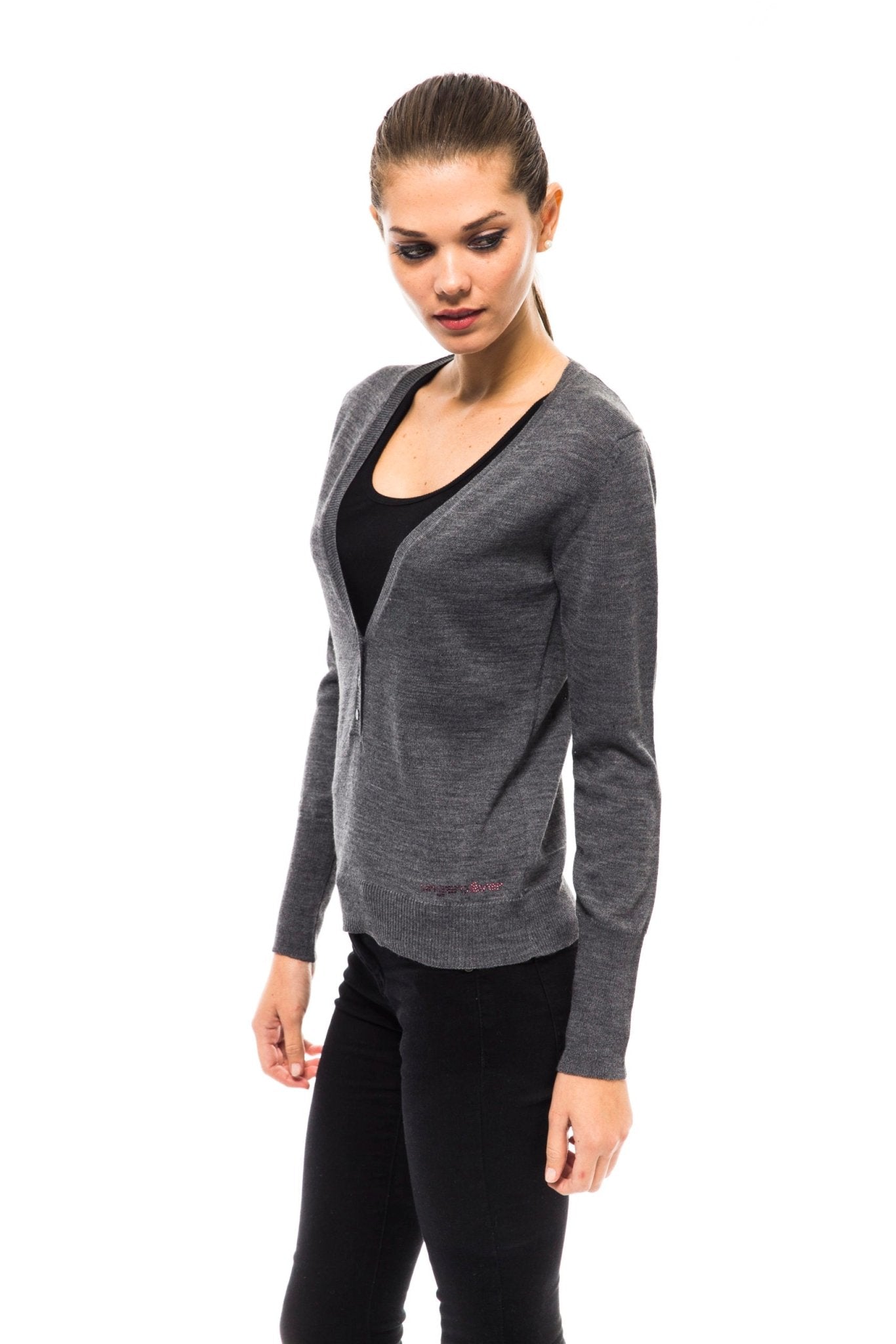 Ungaro Fever Gray Wool Sweater - Fizigo