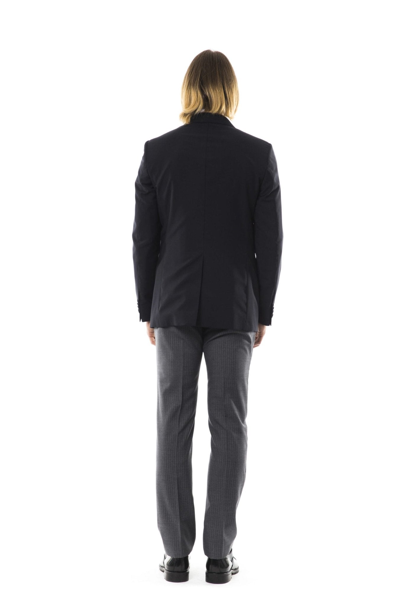 Uominitaliani Black Wool Blazer - Fizigo